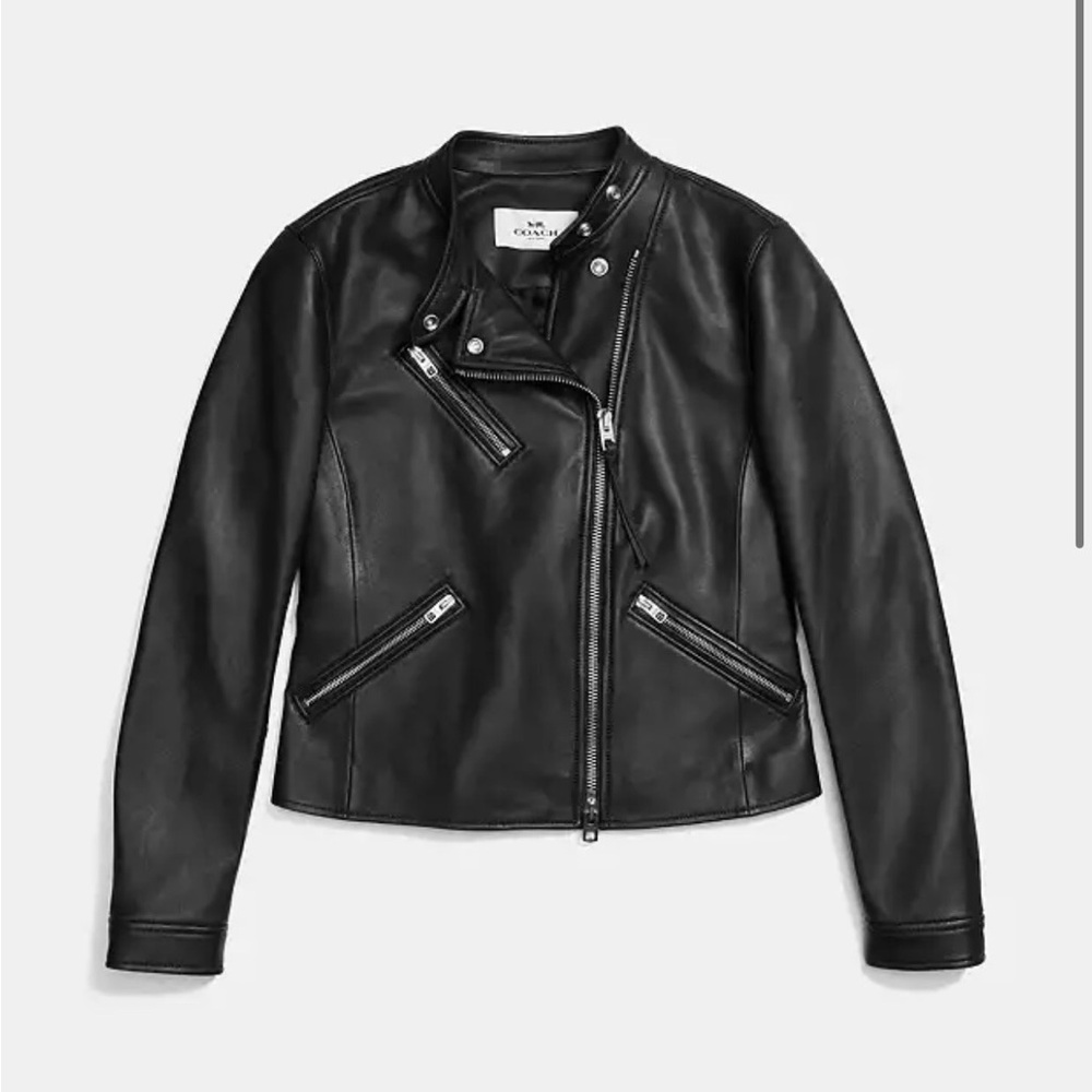 Coach Women's Racer Leather Jacket